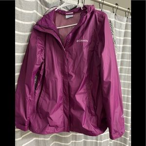 Women’s columbia rain jacket